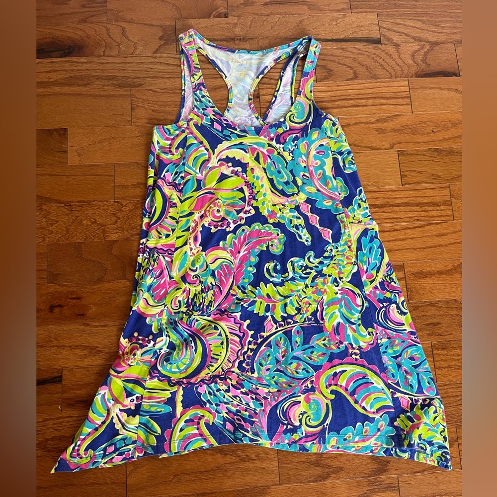 Lilly Pulitzer Montery Dress Toucan Play Print size XS